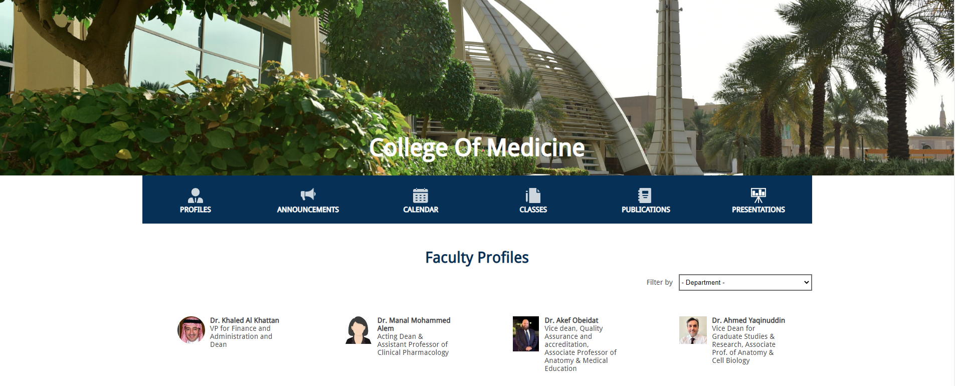 Alfaisal University Faculty Portal COM