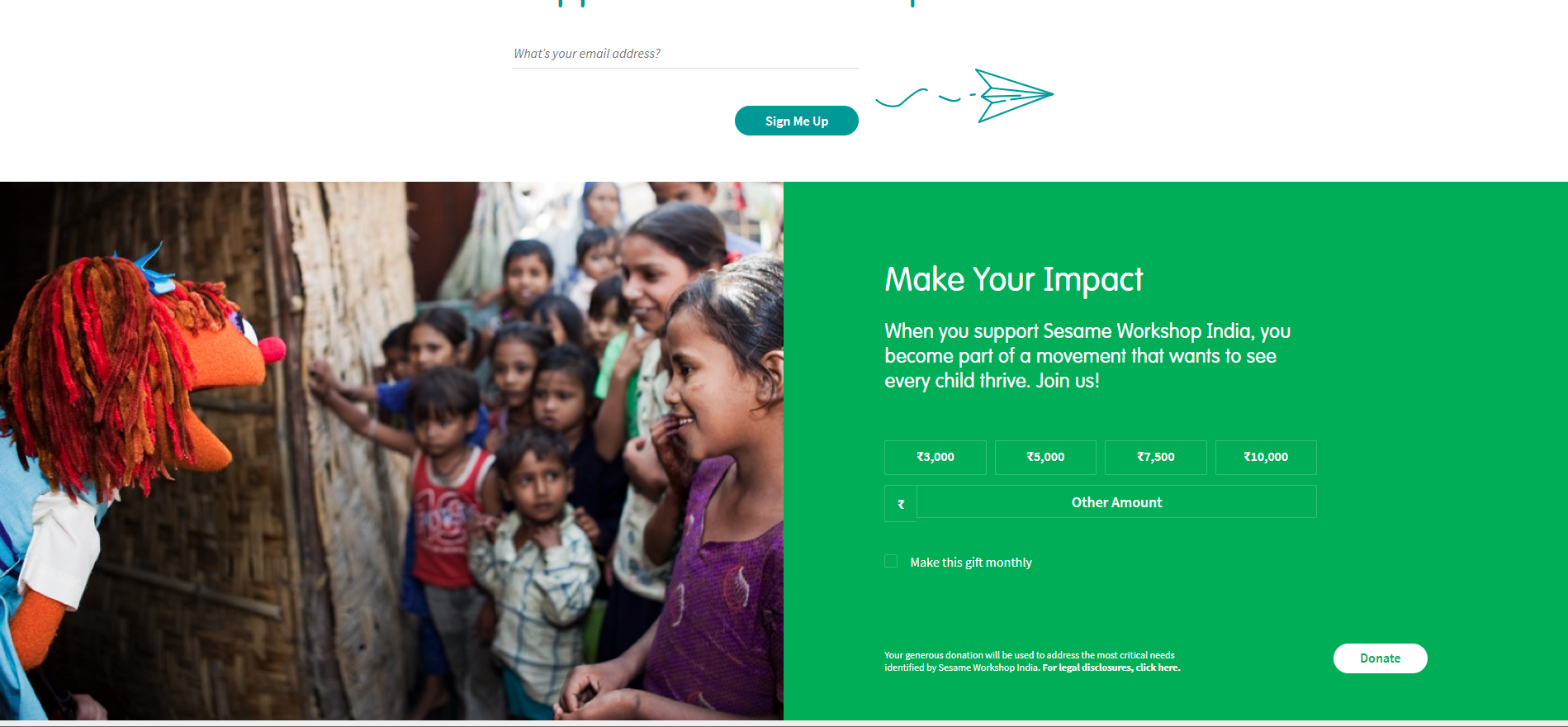 Sesame Workshop India Impact